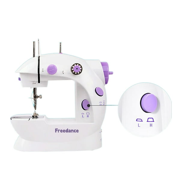 Freedance Sewing machinery, Lightweight & Portable Sewing Machine with Accessory Kit & Foot Pedal | 97 Stitch Applications, LED Light & 1-step Buttonhole | Great for Crafts & Mending