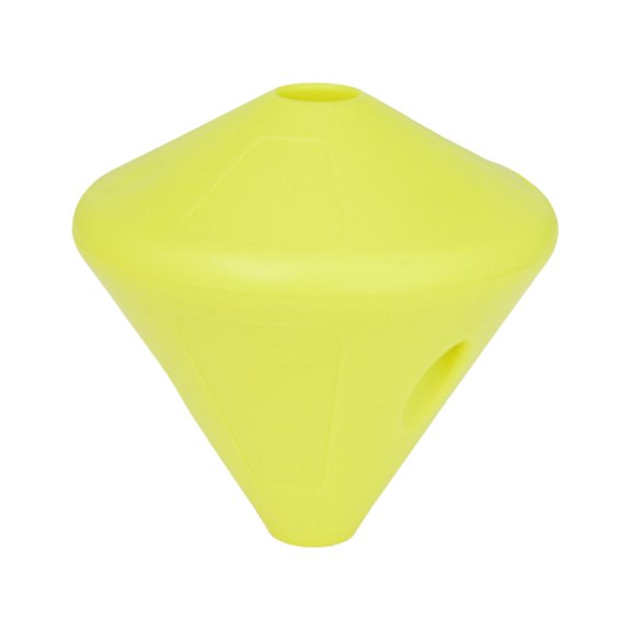 Freediving Lanyard Fixer Vibrant Color Lightweight Traction Rope Fixing Tool Yellow