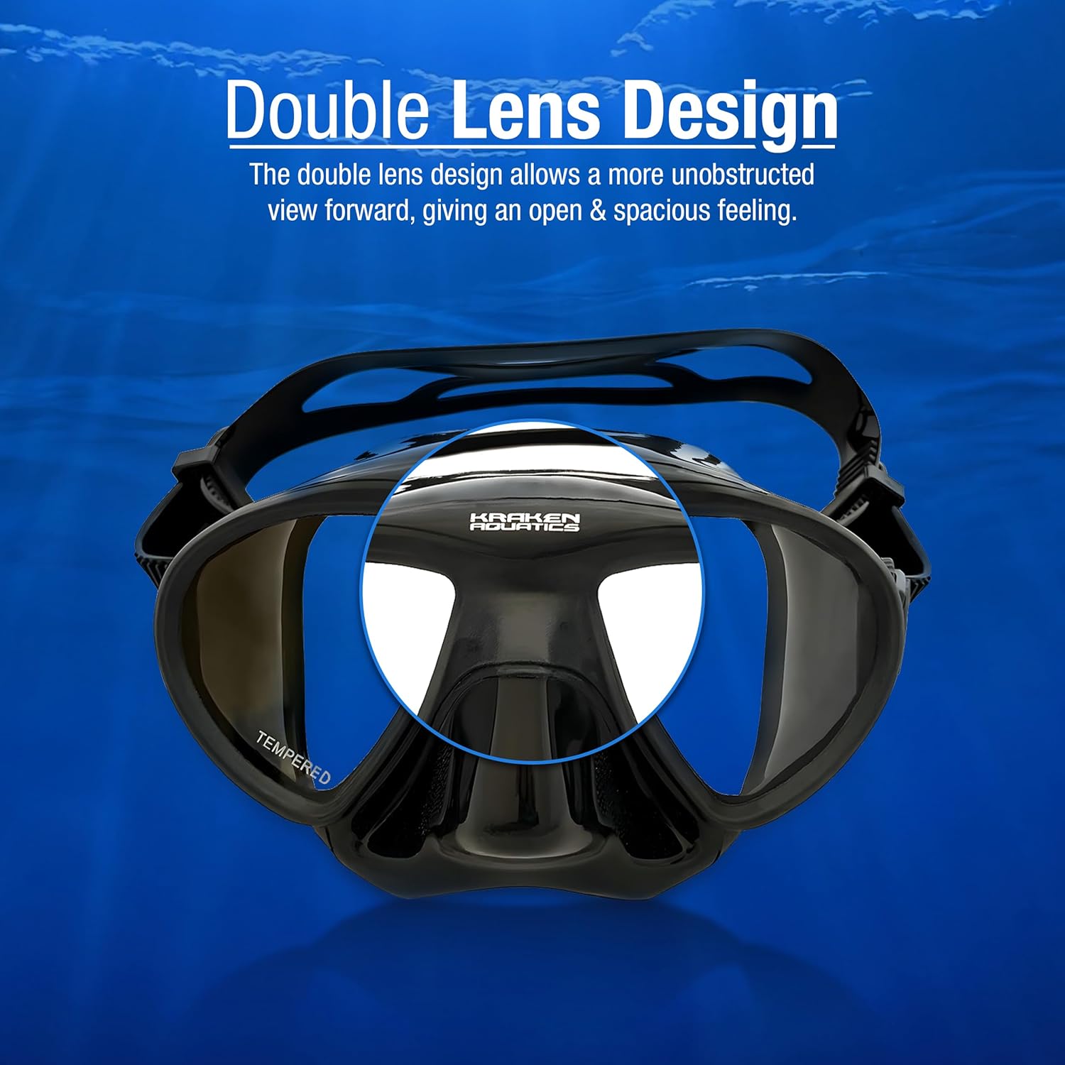 Freediving Mask - Low Volume Scuba Mask for Freediving & Spearfishing ...