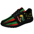 thumbnail image 1 of Freedom 1865 Shoes African Women Celebrate Freedom Day Running Tennis Sneakers Gift for Him Her Black Size 7.5, 1 of 7