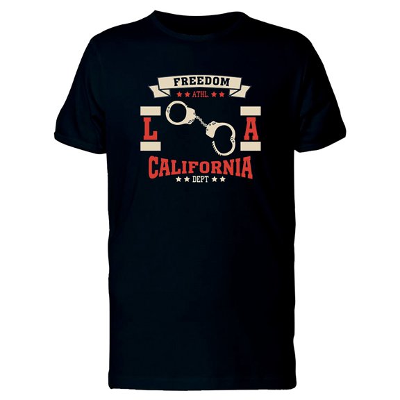 Freedom Athl La Ca T-Shirt Men -Image by Shutterstock, Male Small