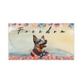 thumbnail image 1 of Freedom Australian Cattle Dog on Independence Day 4th of July Doormat Heeler Lover Gifts Indoor Outdoor Welcome Mat - 01005, 1 of 5