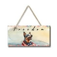 thumbnail image 1 of Freedom Australian Cattle Dog on Independence Day 4th of July Landscape Wood Sign Heeler Lover Gifts Hanging Wall Home Decor - 01005, 1 of 5