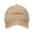 thumbnail image 1 of Freedom Baseball Cap Unisex Hats For Men Women Adjustable Trucker Hat, 1 of 7