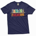 thumbnail image 1 of Freedom Books Tshirt book lover reading school education tee reading tee shirt library Freadom shirt (Large Navy Blue), 1 of 7