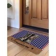 thumbnail image 1 of Freedom Boots Door Mat&nbsp;Indoor Outdoor Entrance, Non Slip Small Rug for Kitchen Bathroom Entryway Rug, Independence Star Striped Vintage Washable Doormat Floor Mat 18x30 Inch, 1 of 8