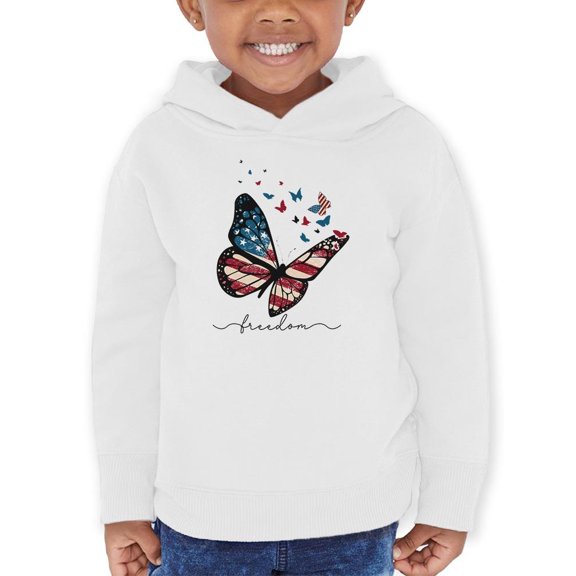 Freedom Butterfly Hoodie Toddler -Image by Shutterstock, 5 Toddler