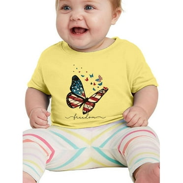 Freedom Butterfly T-Shirt Infant -Image by Shutterstock,  18 Months