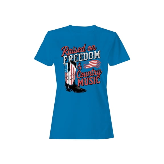 Freedom & Country Music Women's T-shirt