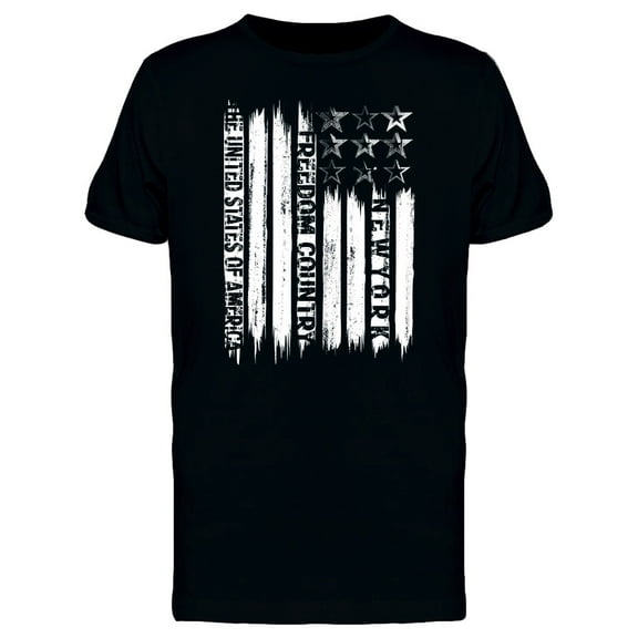Freedom Country T-Shirt Men -Image by Shutterstock, Male 3X-Large