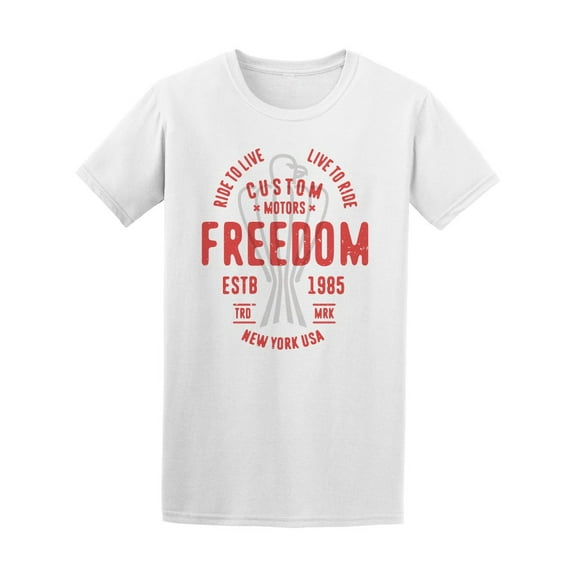 Freedom Custom Motors Tee Men's -Image by Shutterstock