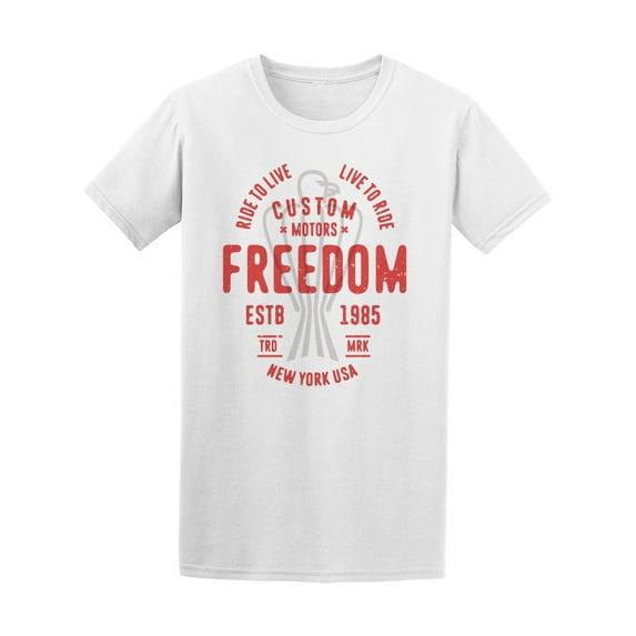 Freedom Custom Motors Tee Men's -Image by Shutterstock