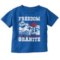 thumbnail image 1 of Freedom Don't Take It For Granite Pun Toddler Boy Girl T Shirt Infant Toddler Brisco Brands 24M, 1 of 6
