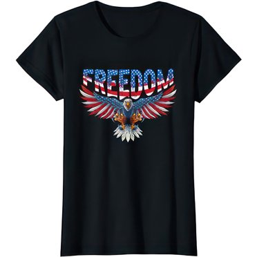 Freedom Isn’t Free Patriotic T-Shirt – American Flag, Soldier, Gun Rights – Unisex Cotton Tee