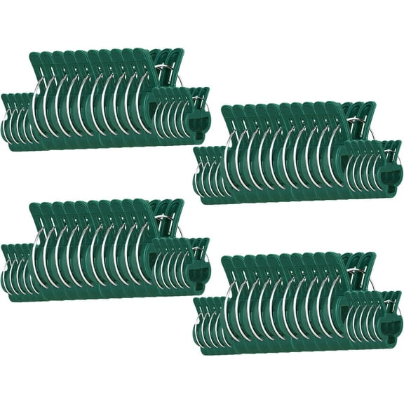 Freedom Farms 80pc Gentle Plant & Flower Garden Clips for Supporting Stems