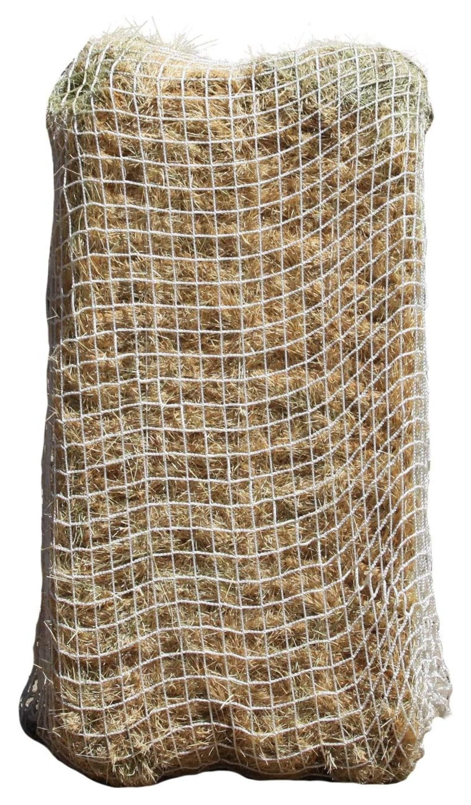 Freedom Feeder Full Bale Slow Feed Hay Net - Holds 110 Lbs, 1" Mesh Openings, Reduces Horse Anxiety