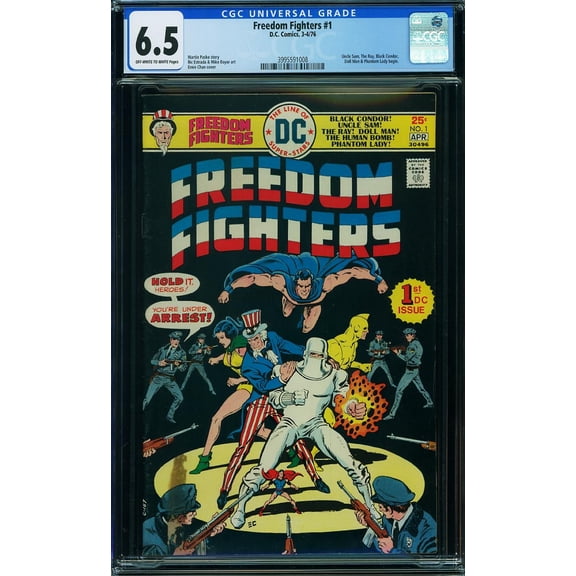 Freedom Fighters #1 - CGC 6.5 Comic Book