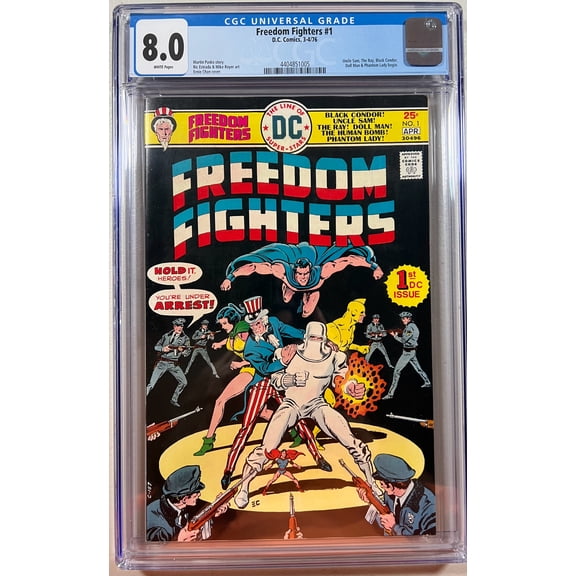 Freedom Fighters #1 - CGC 8 Comic Book