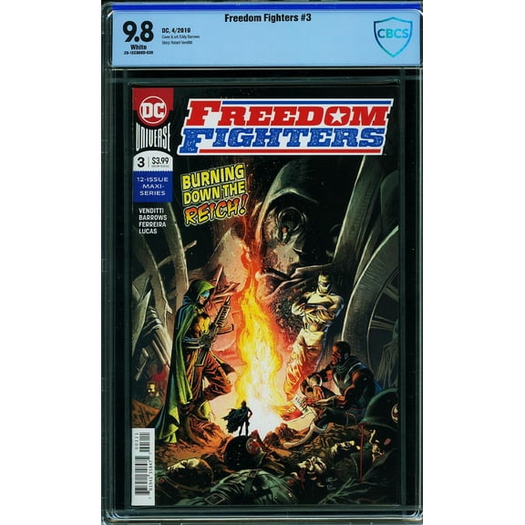 Freedom Fighters #3 - CBCS 9.8 Comic Book
