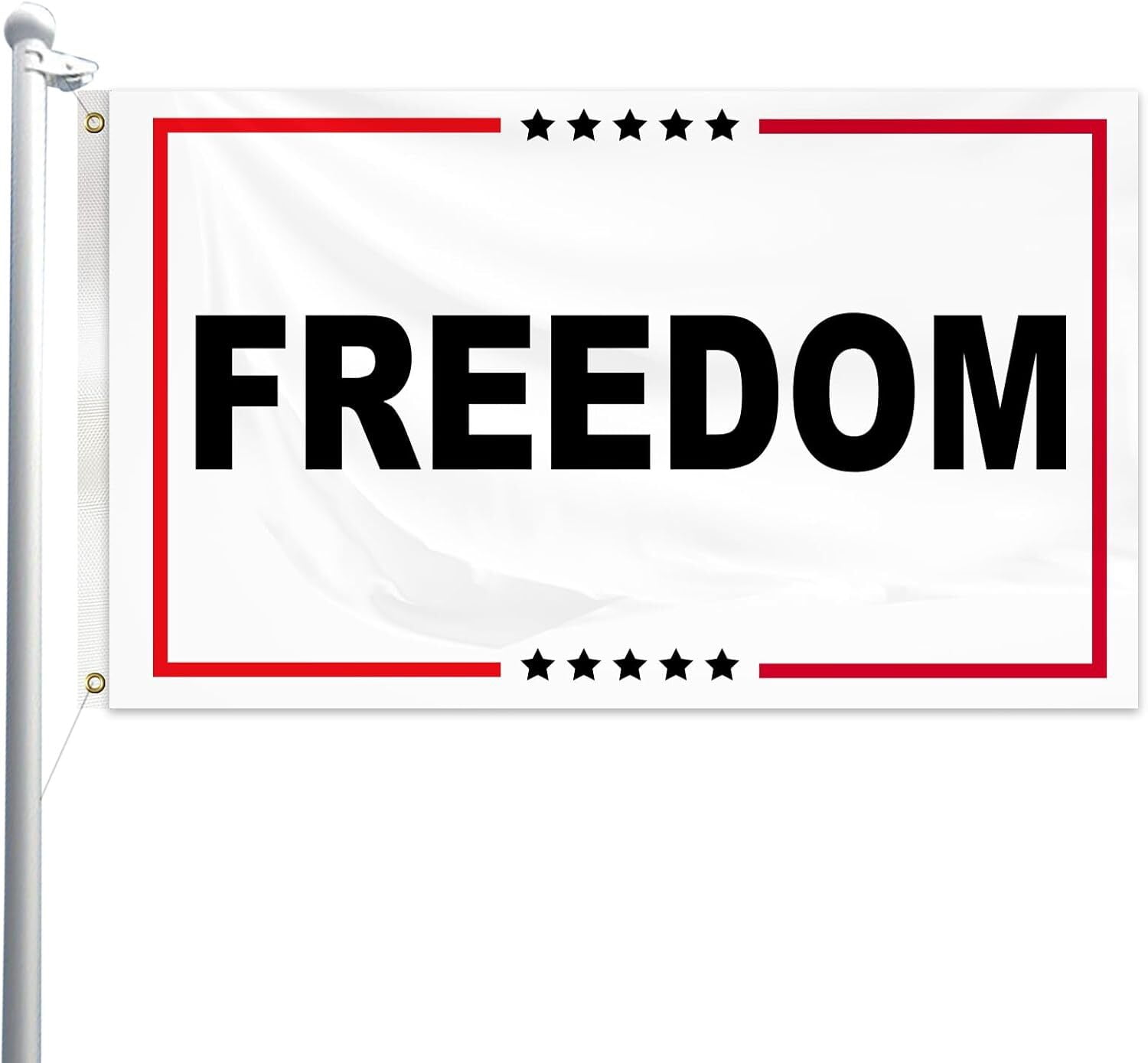 Freedom Flag 3x5 Ft Double Sided American Flags for Outside Freedom Flags Banner for House Garden Yard Home Patio Decoration Outdoor Indoor Display