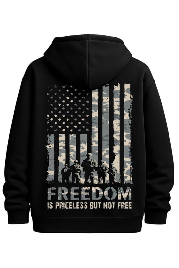 Freedom Flag Hoodie funny hoodies Veteran men regular fit black Daily and Weekend Wear casual fist army Vintage Unisex Shirt Printed tshirts Trendy Unisex Shirt Graphic tshirts