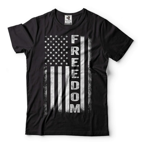 Freedom Flag Shirt USA Flag Tee 4th Of July Flag Shirt Independence Day Gifts 1776 Freedom Shirt