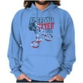 thumbnail image 1 of Freedom Flyer Cool American BMX Biker Hoodie Sweatshirt Women Men Brisco Brands S, 1 of 6
