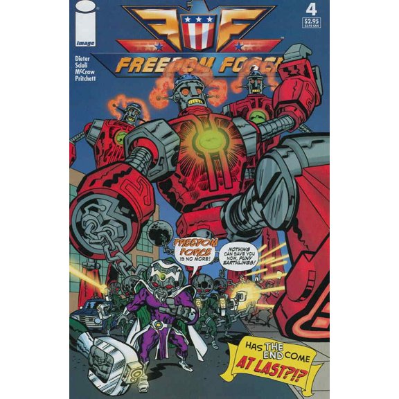 Freedom Force #4 VF ; Image Comic Book