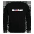 thumbnail image 1 of Freedom Graphic Crew Neck Sweatshirt, Black - Large, 1 of 1