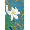 thumbnail image 1 of Freedom Greetings Single White Tulip with Swirling Vines: Children & Family Easter Card, 1 of 2
