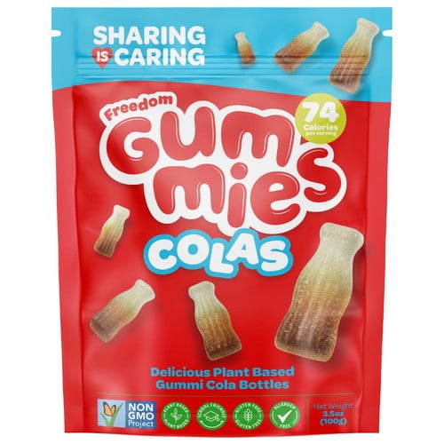 Freedom Gummies Cola 100g, British Import (Pack of 6)