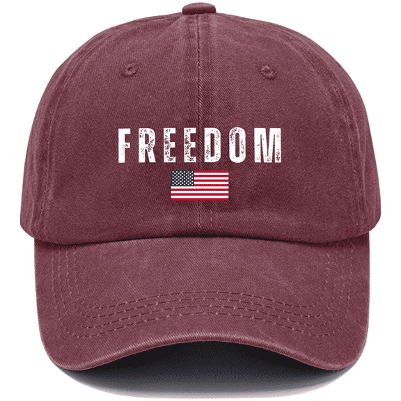 Freedom Hat, Freedom Cap, Unisex-Adult Baseball Cap