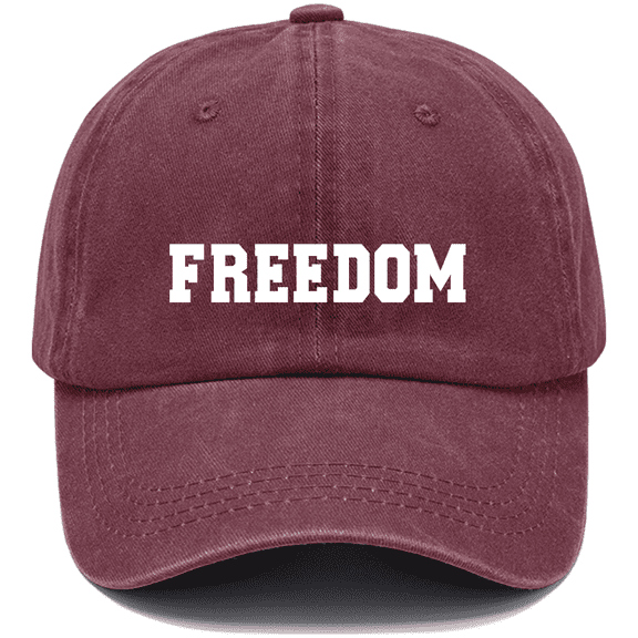 Freedom Hat, Freedom Cap, Unisex-Adult Baseball Cap