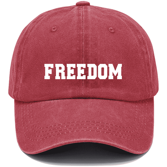 Freedom Hat, Freedom Cap, Unisex-Adult Baseball Cap
