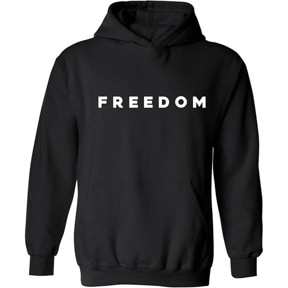 Freedom Hoodie Sweatshirt Freedom Hoody Sweater Pullover Sweater America Patriot Liberty Gift Men