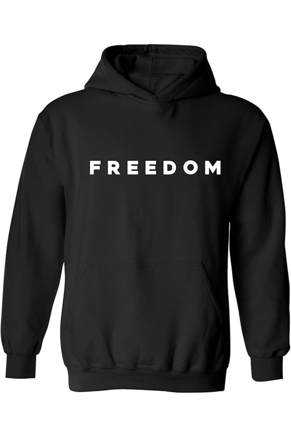 Freedom Hoodie Sweatshirt Freedom Hoody Sweater Pullover Sweater America Patriot Liberty Gift Men