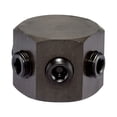 thumbnail image 1 of Freedom Hydraulics 6 Port Hexagon Manifold, 1 IN - 5 OUT, 3/8" NPTF - MANH6, 1 of 2