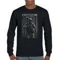 thumbnail image 1 of Freedom Isn't Free Long Sleeve T-shirt American Hero Patriotic Soldier DD 214 POW MIA Military Warrior Veterans Day, 1 of 7