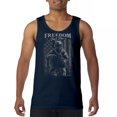 thumbnail image 1 of Freedom Isn't Free Tank Top American Hero Patriotic Soldier DD 214 POW MIA Military Warrior Veterans Day Men's Top, 1 of 7