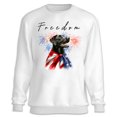 thumbnail image 1 of Freedom Labrador Retriever on Independence Day 4th of July Sweatshirt Unisex Merch Lab Dog Lover Gifts - 01005, 1 of 6