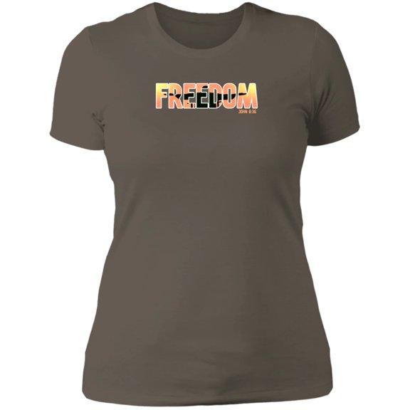 Freedom Ladies Boyfriend Tee Shirt