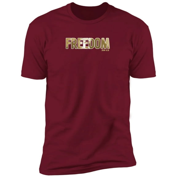 Freedom Men’s Premium Short Sleeve Tee Shirt