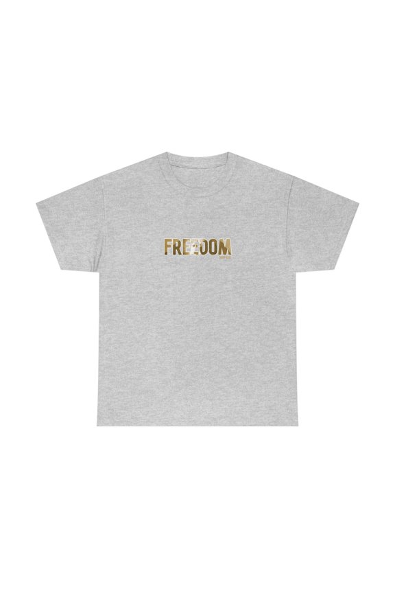 Freedom Men’s Unisex Heavy Cotton Tee