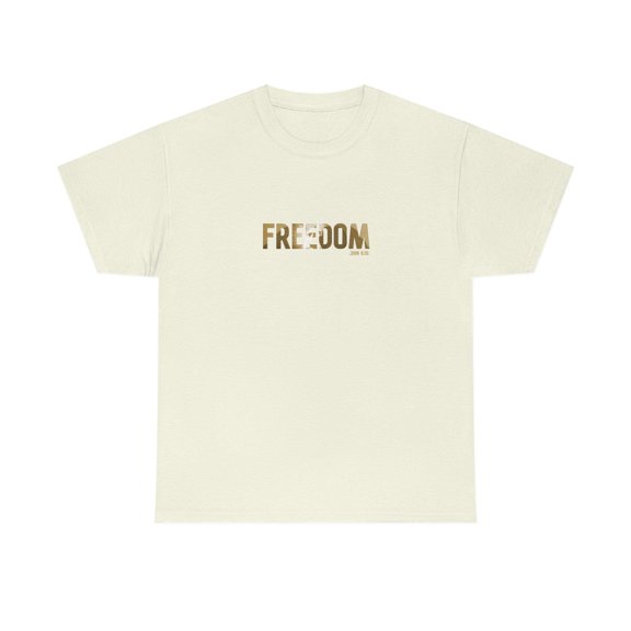 Freedom Men’s Unisex Heavy Cotton Tee
