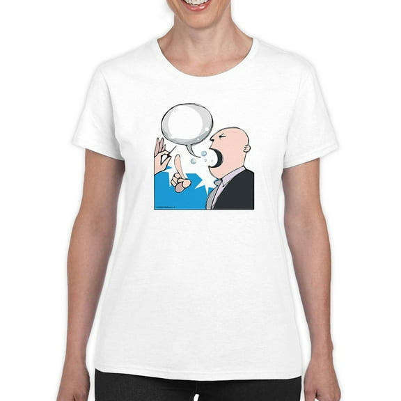 Freedom Of Speech T-Shirt Women -Wilfred Hildonen Designs, Female Large