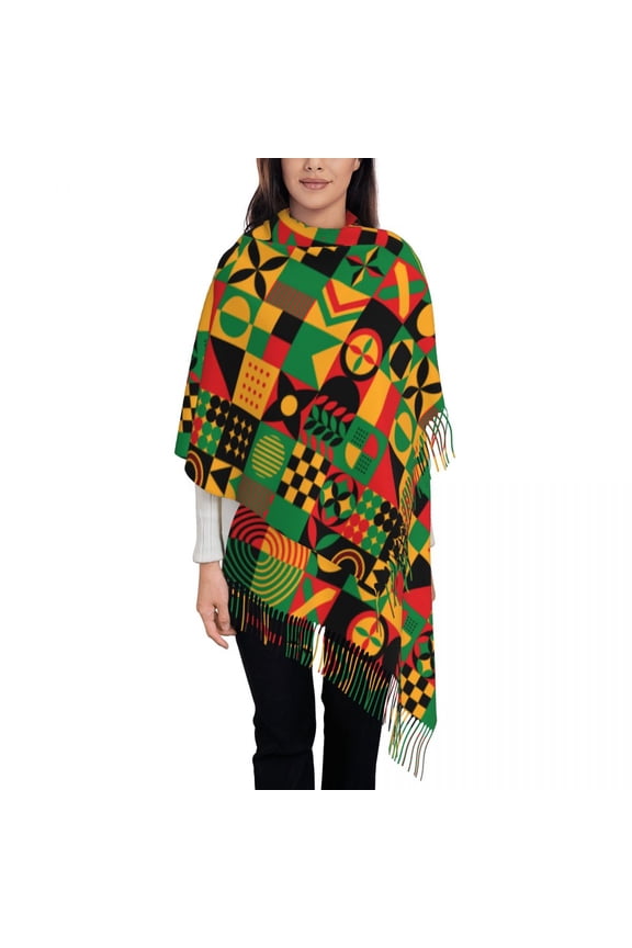 Freedom Or Emancipation Day Womens Warm Winter Infinity Scarves Set Blanket Scarf Pure Color