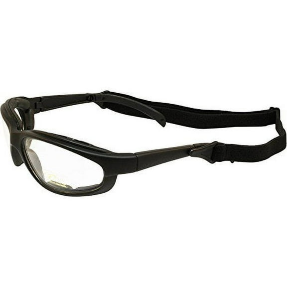 Freedom Padded Motorcycle Sunglasses By Pacific Coast Clear Lens