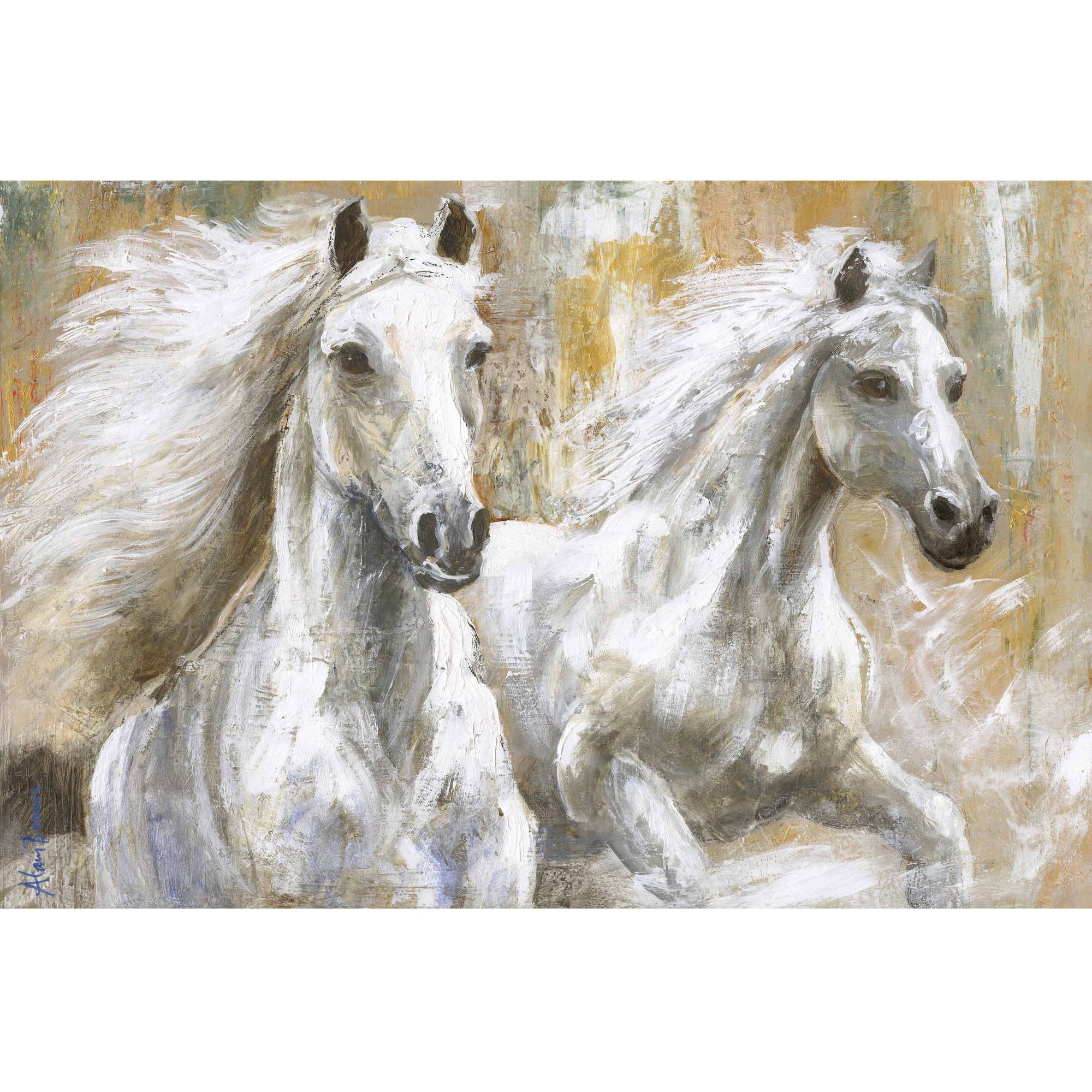 "Freedom" Painting Print on Wrapped Canvas