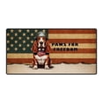 thumbnail image 1 of Freedom Paws Patriotic Basset Hound Vintage Memorial Day Desk Mat Full Keyboard Mouse Pad Bassets Dog Breed Lovers Gifts Idea Large Mousepad - 12006, 1 of 5