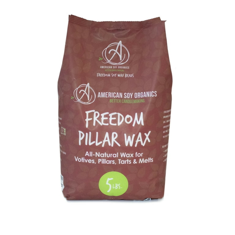 Freedom Pillar Soy Wax Beads - 5 lb bag 